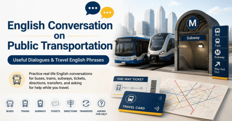 English Conversation on Public Transportation