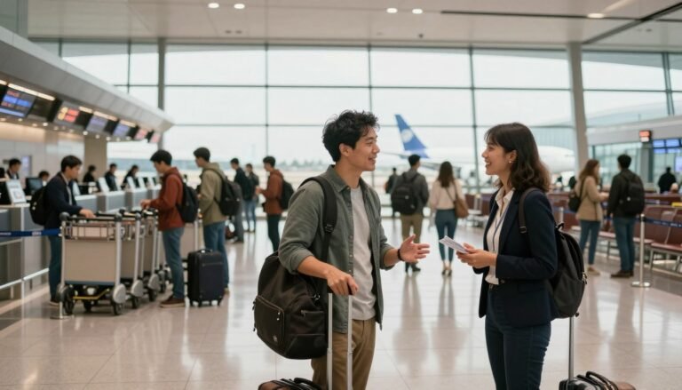 English Conversation at the Airport
