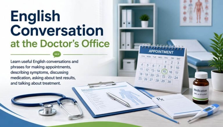 English Conversation at the Doctor’s Office