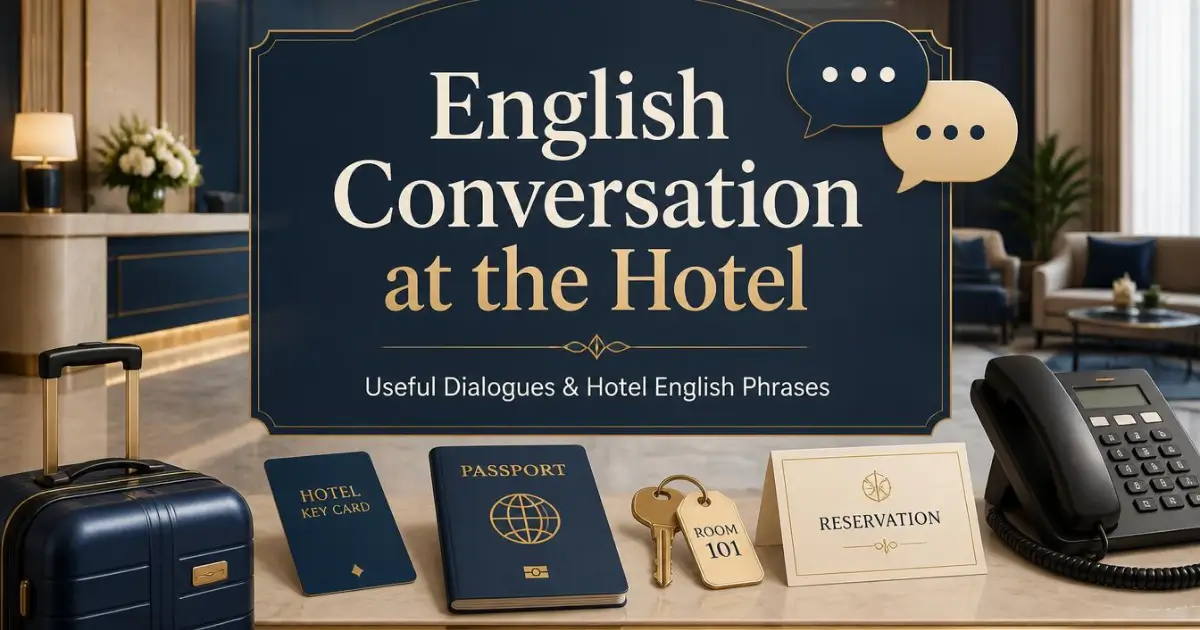 English Conversation at the Hotel