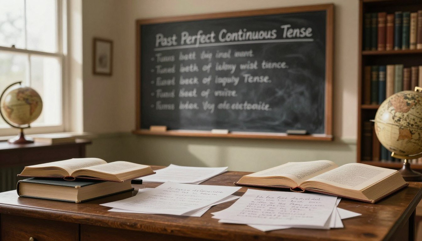 Past Perfect Continuous Tense