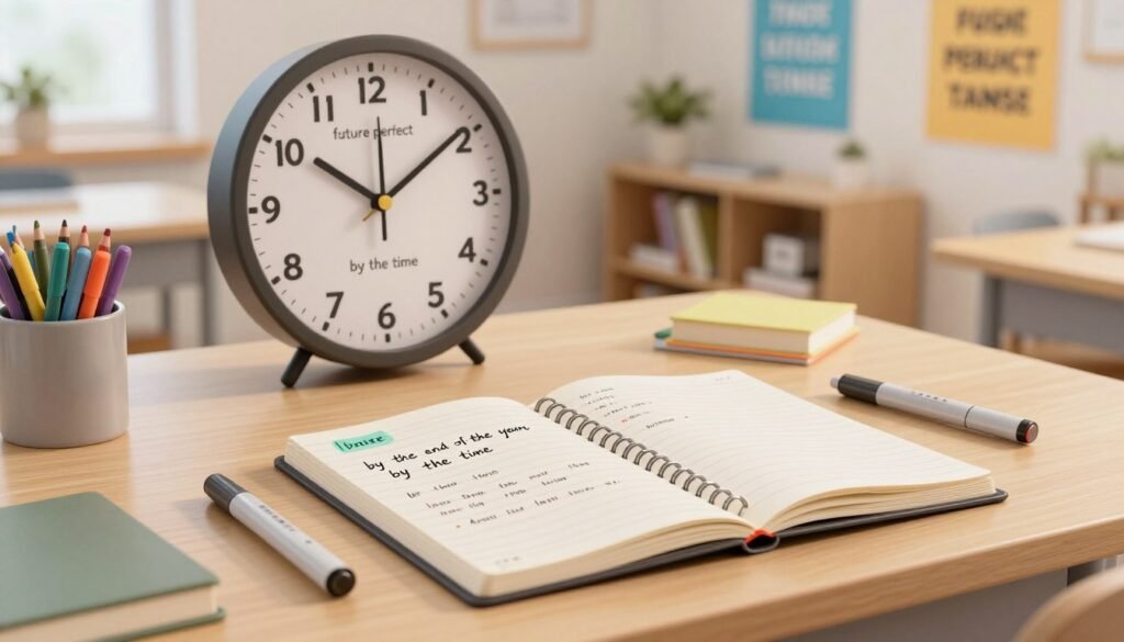 Time expressions used with the future perfect tense Time expressions used with the future perfect tense