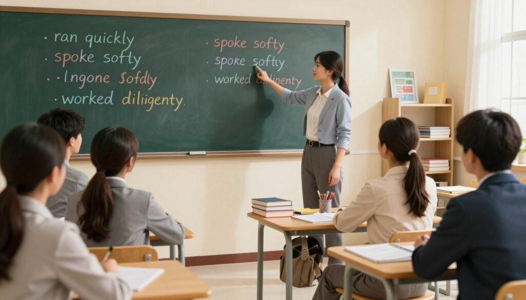 examples of adverbs modifying verbs examples of adverbs modifying verbs