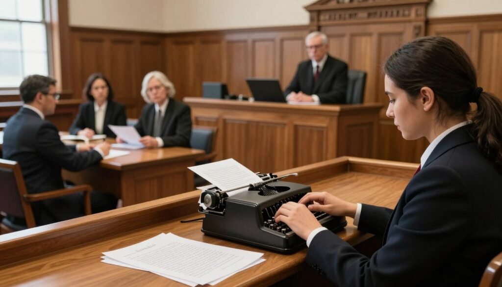 Courthouse shorthand illustrates metonymy example sentences