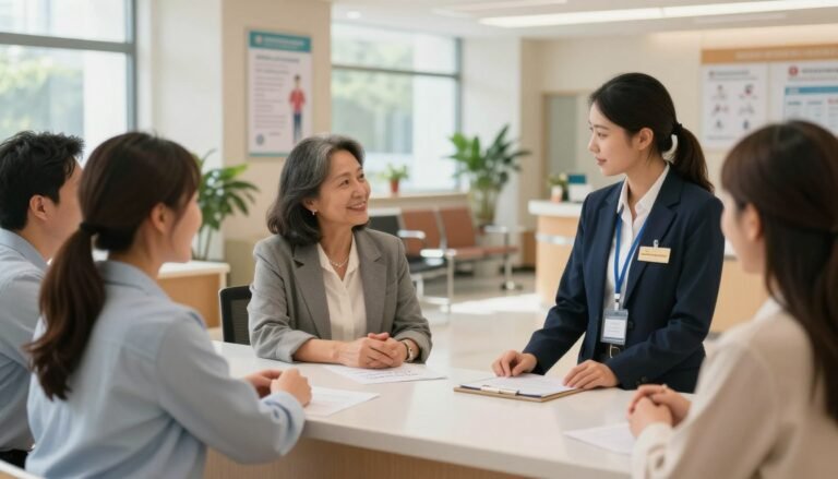 English Conversation at a Hospital