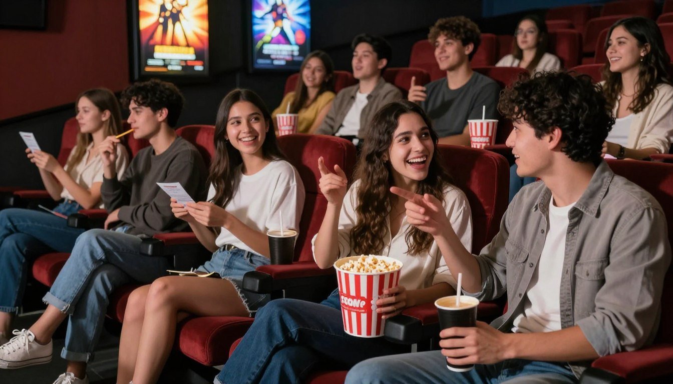 English Conversation at the Cinema