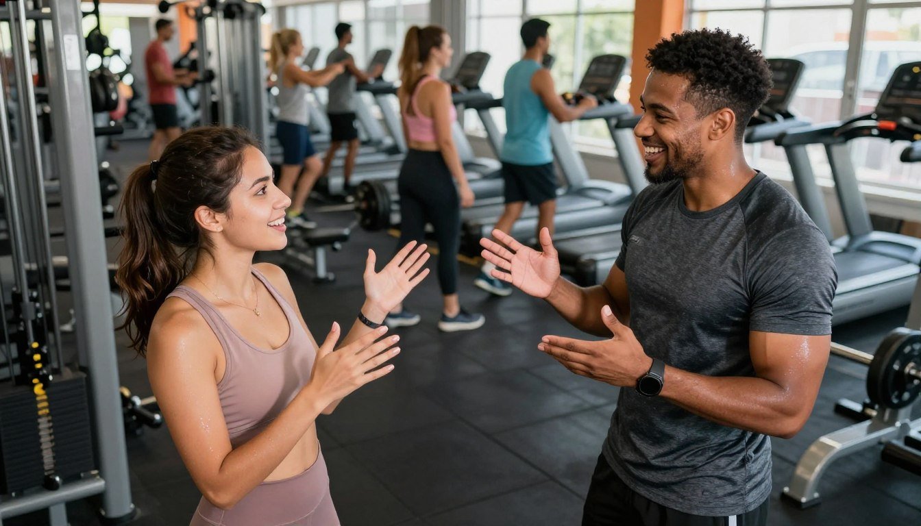 English Conversation at the Gym