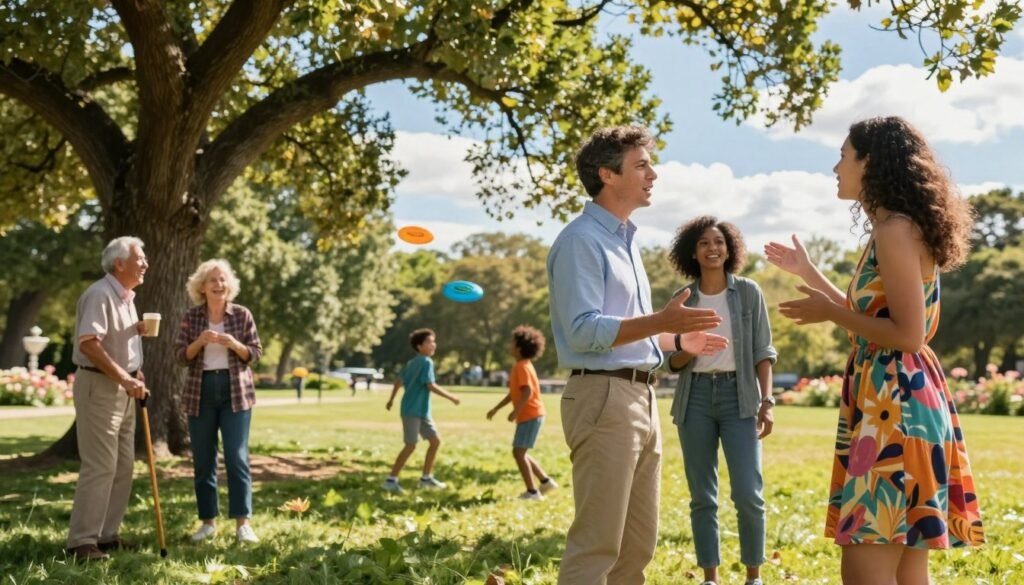 English Conversation at the Park