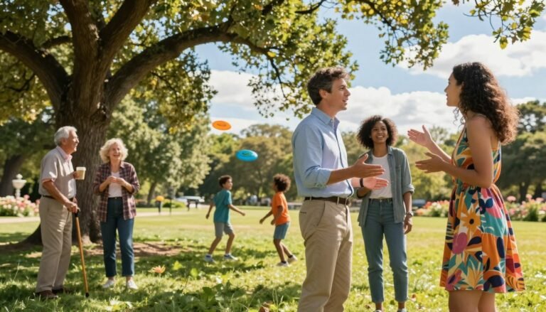 English Conversation at the Park
