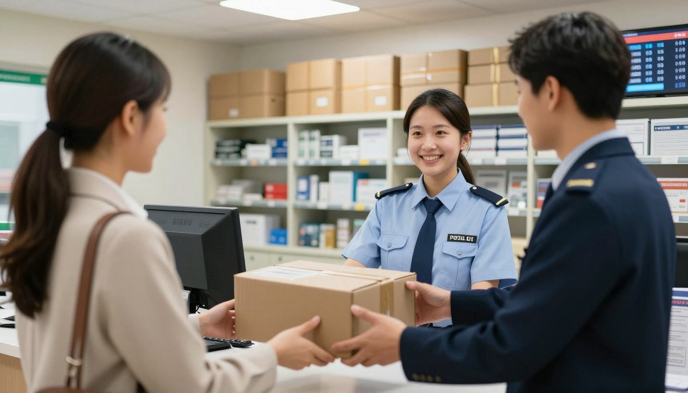 English Conversation at the Post Office: Sending a Package