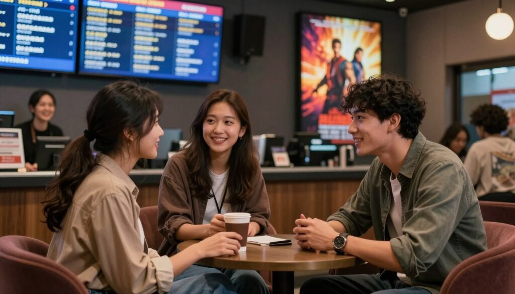 cinema conversation phrases english